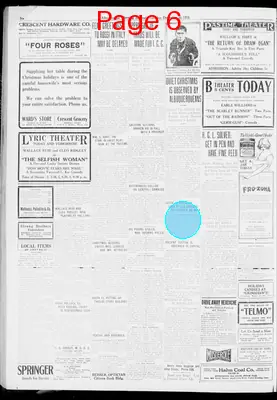 Page thumbnail for Albuquerque Morning Journal