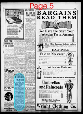 Page thumbnail for Albuquerque Morning Journal