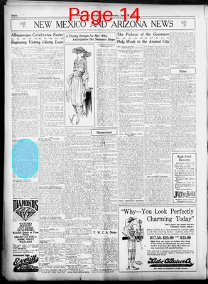 Page thumbnail for Albuquerque Morning Journal