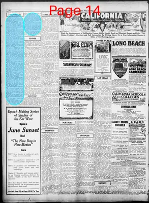 Page thumbnail for Albuquerque Morning Journal