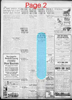 Page thumbnail for Albuquerque Morning Journal