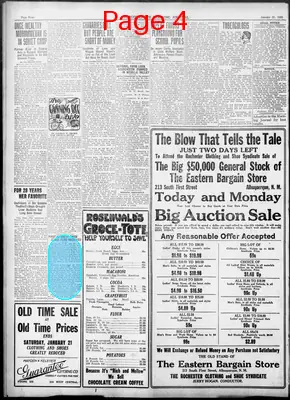 Page thumbnail for Albuquerque Morning Journal