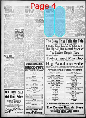 Page thumbnail for Albuquerque Morning Journal