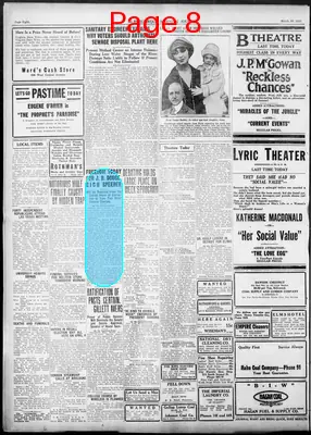 Page thumbnail for Albuquerque Morning Journal