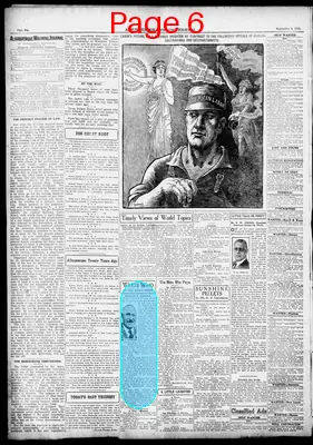 Page thumbnail for Albuquerque Morning Journal