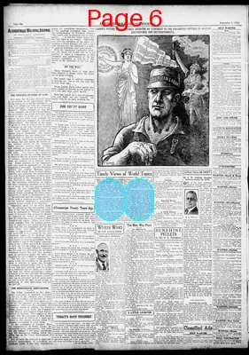 Page thumbnail for Albuquerque Morning Journal