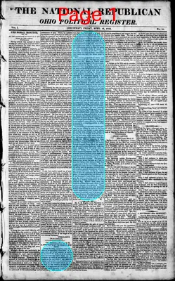 Page thumbnail for The National Republican And Ohio Political Register