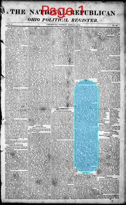 Page thumbnail for The National Republican And Ohio Political Register