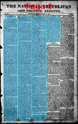 Page thumbnail for The National Republican And Ohio Political Register