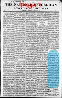 Page thumbnail for The National Republican And Ohio Political Register