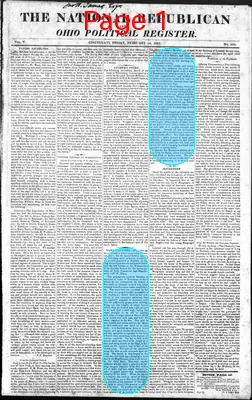 Page thumbnail for The National Republican And Ohio Political Register