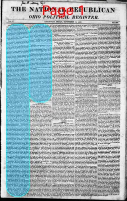 Page thumbnail for The National Republican And Ohio Political Register