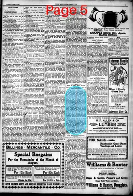 Page thumbnail for The Billings Gazette