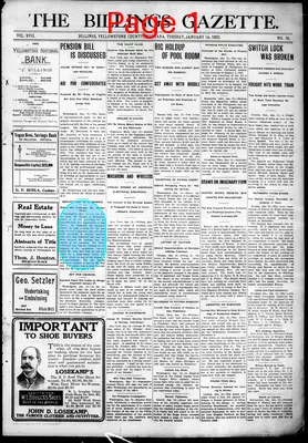 Page thumbnail for The Billings Gazette