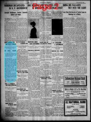 Page thumbnail for The Billings Gazette