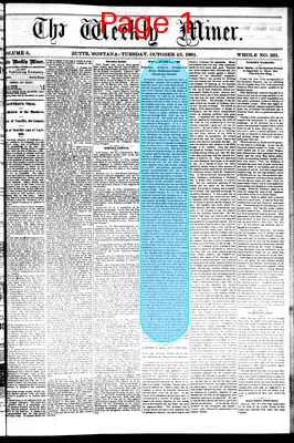 Page thumbnail for The Weekly Miner