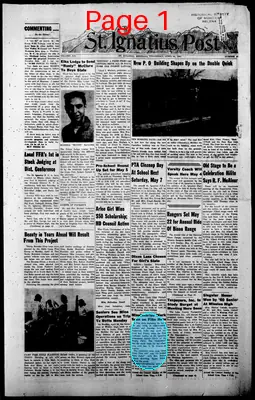 Page thumbnail for St. Ignatius Post