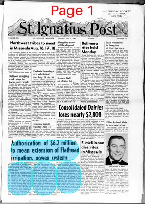 Page thumbnail for St. Ignatius Post
