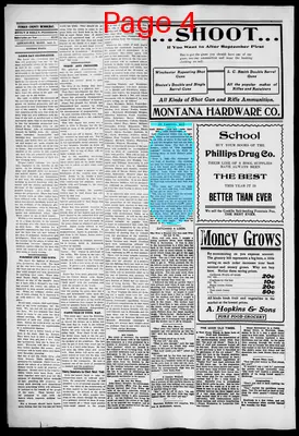 Page thumbnail for Fergus County Democrat