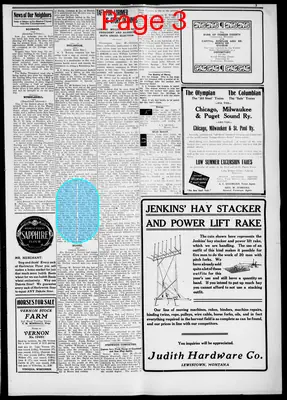 Page thumbnail for Fergus County Democrat
