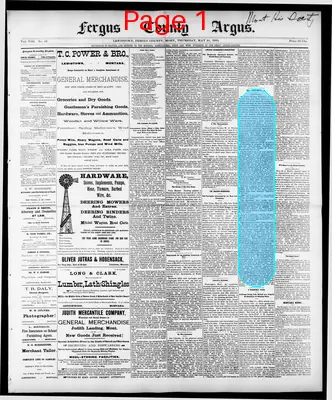 Page thumbnail for Fergus County Argus