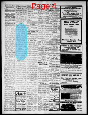 Page thumbnail for Fergus County Argus