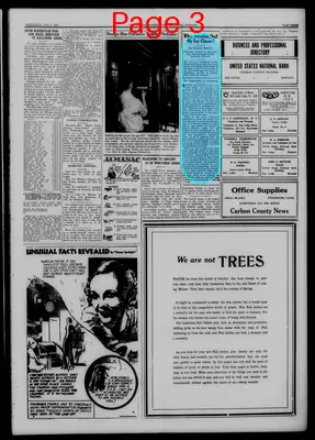 Page thumbnail for Red Lodge Daily News Combined With Carbon County News