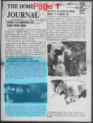 Page thumbnail for The Home Journal