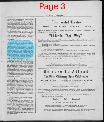Page thumbnail for St. Croix Tribune