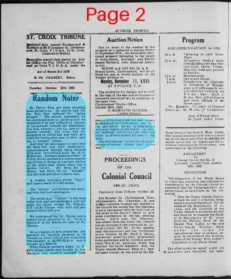 Page thumbnail for St. Croix Tribune