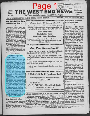 Page thumbnail for The West End News