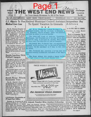 Page thumbnail for The West End News