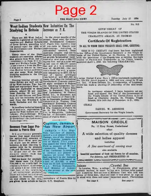 Page thumbnail for The West End News