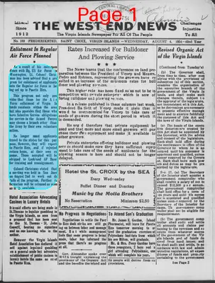 Page thumbnail for The West End News