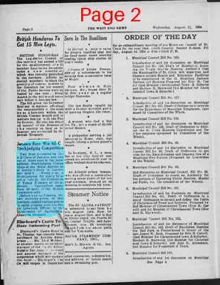 Page thumbnail for The West End News