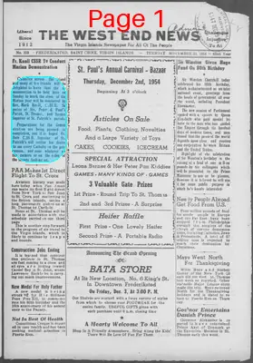 Page thumbnail for The West End News