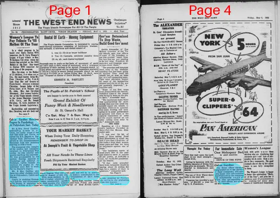 Page thumbnail for The West End News