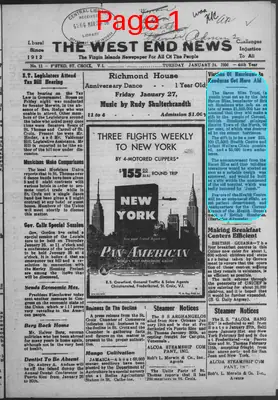Page thumbnail for The West End News