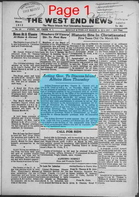 Page thumbnail for The West End News