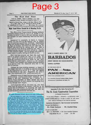Page thumbnail for The West End News