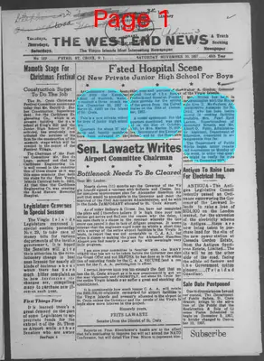 Page thumbnail for The West End News