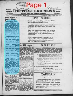 Page thumbnail for The West End News