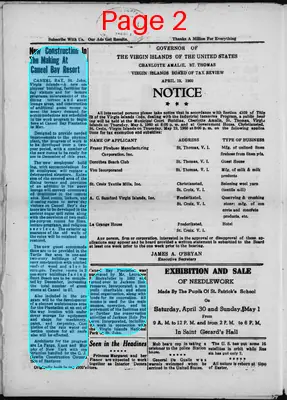 Page thumbnail for The West End News