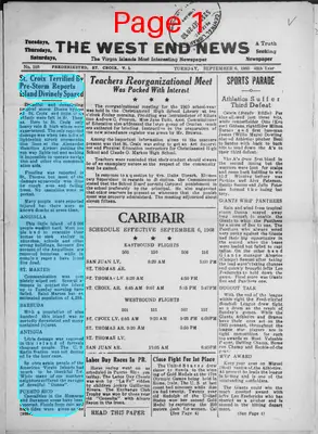 Page thumbnail for The West End News