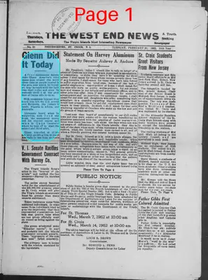Page thumbnail for The West End News