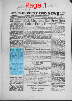 Page thumbnail for The West End News