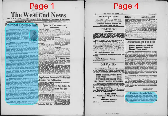 Page thumbnail for The West End News