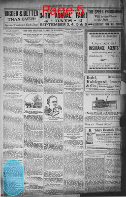 Page thumbnail for The Clarksburg Telegram