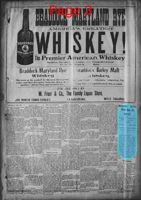 Page thumbnail for The Clarksburg Telegram