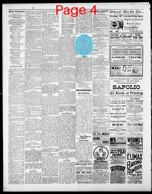 Page thumbnail for The Hartford Herald